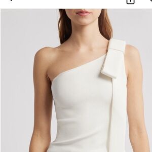 Cult Gaia Nomi bow detail top NWT